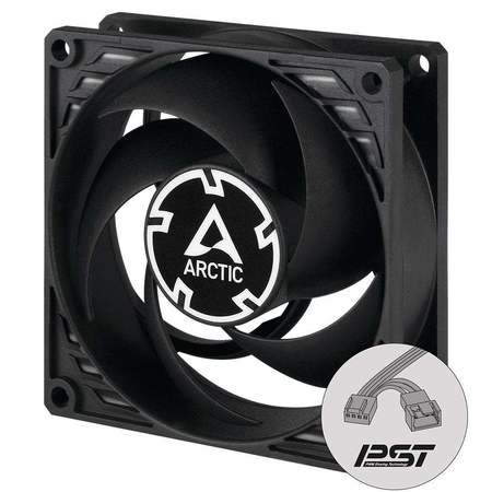 ARCTIC P8 PWM PST Case Fan - 80mm case fan with PWM control and PST cable - ACFAN00150A
