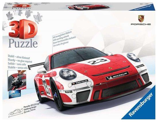 RAVENSBURGER 3D puzzle Porsche 911 GT3 Cup Salzburg design 136 dílků - 11287