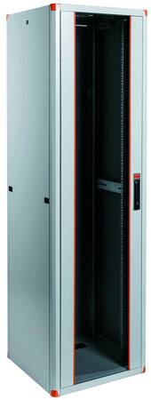 Legrand EvoLine 19" stojanový rozvaděč 26U, 600x800mm, 1000kg, jednokřídlé skleněné dveře - EVO26U6080