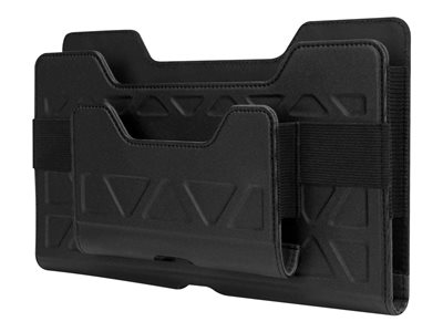 Targus Field-Ready Universal - Ledvinka pro tablet - polyuretan - černá - 7" - 8" - pro P/N: THD482GLZ - THZ712GLZ