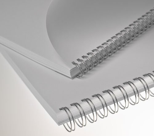 Kovové hřbety RENZ (3/1") 14,3 stříbrné - lamrm34dr14ag50