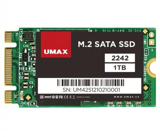 UMAX SSD 1TB/ interní/ M.2/ 2242/ SATAIII/ 3D TLC - UMM250009