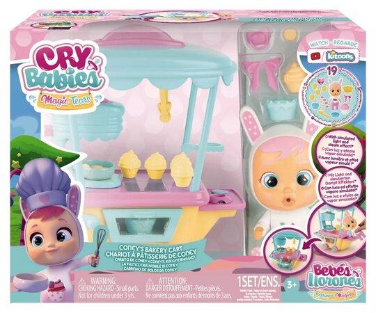 TM TOYS Cry Babies Magic Tears: Coney pekařský vozík - IMC080867