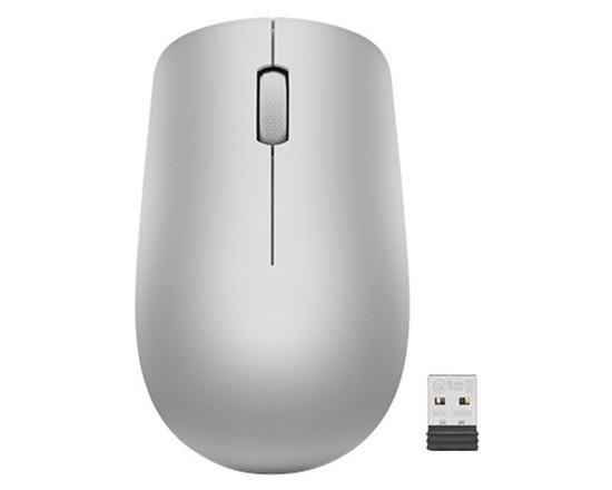 Lenovo 530/Cestovní/Optická/Bezdrátová USB/Platinum Grey - GY51F09725