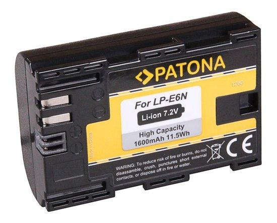 PATONA baterie pro foto Canon LP-E6/LP-E6N 1600mAh Li-Ion - PT1260