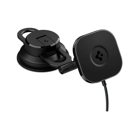 Spigen OneTap 3 Pro Wireless Car Charger Mount MagSafe Dashboard/Windshield držák do auta ITS35W-3 č - ACP04629