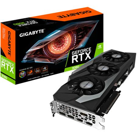 GIGABYTE GeForce RTX 3080 GAMING OC 10G / PCI-E / 10GB GDDR6X / 2x HDMI / 3x DP - GV-N3080GAMING OC-10GD