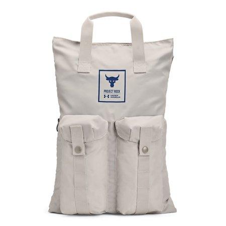 Under Armour Hybridní batoh UA Project Rock Gym Sack gray matter univerzální - 1369226-289-OSFA