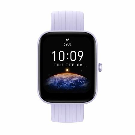 Amazfit Bip 3/Purple/Sport Band/Purple - 6972596104896