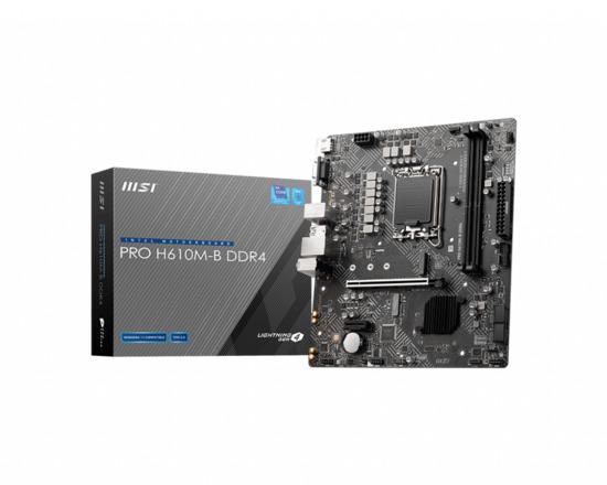 MSI PRO H610M-B DDR4/LGA 1700/mATX - PRO H610M-B DDR4