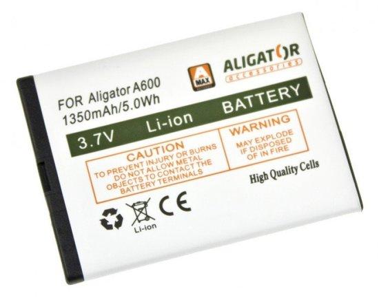 Aligator baterie A600, Li-Ion 1350 mAh - ACBAALA600050