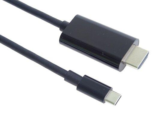 PremiumCord USB-C na HDMI kabel 2m rozlišení 4K*2K@60Hz FULL HD 1080p - ku31hdmi17