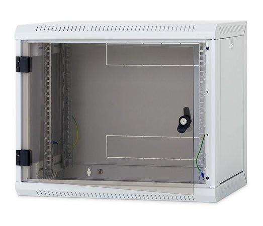 Nástěnný rack RUA 9U/600mm odn.boč+skl.dv. - RUA-09-AS6-CAX-A1