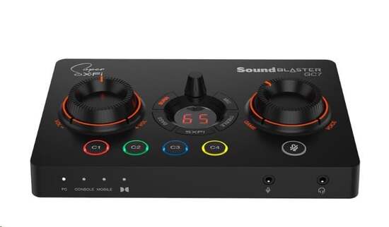 CREATIVE Sound Blaster GC7 (USB digitálně-analogový převodník a zesilovač, externí zvukovka) - 70SB185000000