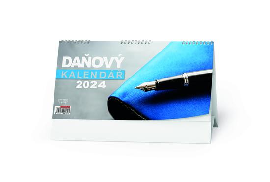 Daňový kalendář 2024 - stolní kalendář