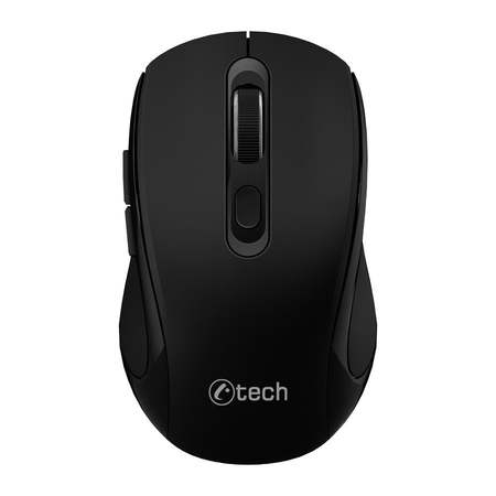 C-TECH myš Dual mode, bezdrátová, 1600DPI, 6 tlačítek, černá, USB nano receiver - WLM-12BK