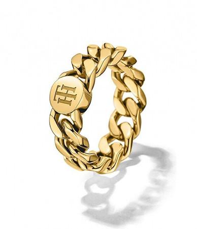 Tommy Hilfiger Masivní ocelový prsten 2700967 56 mm - sTH1387-56