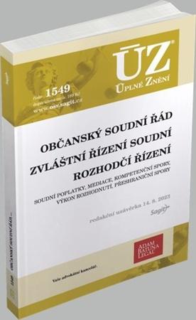 ÚZ 1549 Občanský soudní řád - 9788074885907