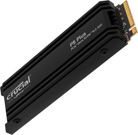 Crucial P5 Plus/1TB/SSD/M.2 NVMe/Černá/5R - CT2000P5PSSD5