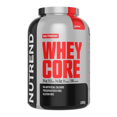 Nutrend nápoj WHEY CORE 1800g jahoda - VS-041-1800-JH