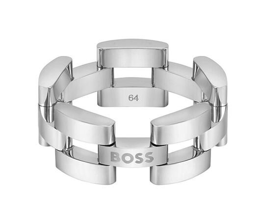 Hugo Boss Nadčasový pánský ocelový prsten Sway 1580551 66 mm - sHB0172-66