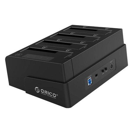 Dokovací stanice pro pevné disky Orico Clone 2.5 / 3,5" 4 pozice USB3.0 1 až 3 (černý)