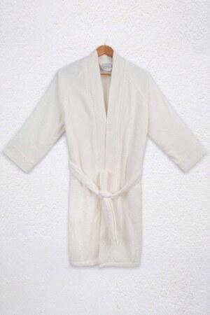 L'essentiel Maison Bathrobe Nera - Ecru - 396RYH3139 - S/M