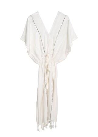 L'essentiel Maison Beach Dress Meltem Long - Black Black
White - 396RYH3157