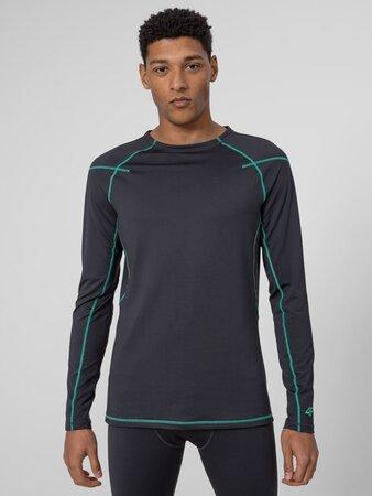 4F Pánské zimní funkční tričko anthracite L - H4Z22-BIMP060G-22S-L