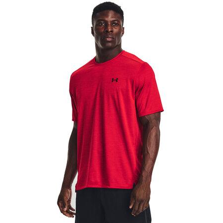 Under Armour Pánské tričko Tech Vent SS red S, Červená - 1376791-600-S