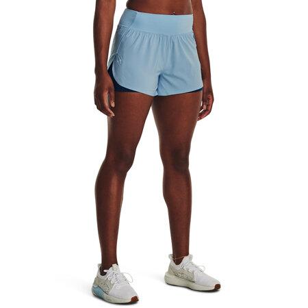 Under Armour Dámské kraťasy Flex Woven 2-in-1 Short blizzard L - 1376936-490-L