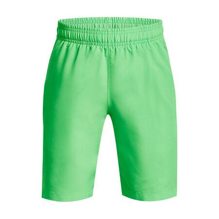 Under Armour Chlapecké kraťasy Woven Graphic Shorts green screen YS, 127, –, 137 - 1370178-316-YS