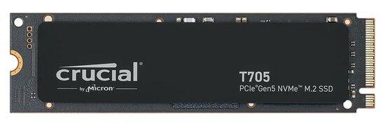 Crucial SSD 4TB T705 PCIe Gen5 NVMe M.2 SSD - CT4000T705SSD3
