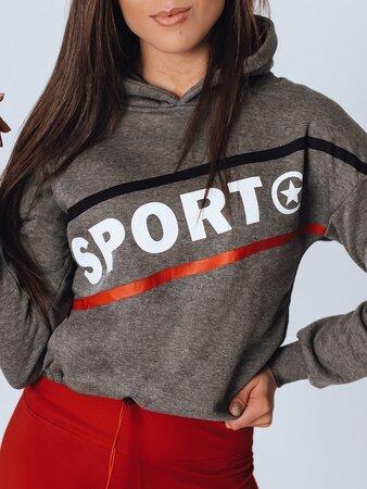 Dstreet DESS dámská mikina tmavě šedá BY0833 XL - 33544-9