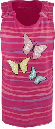 ALPINE PRO Dětské triko HOLSO cabaret 104-110, 104/110 - 90697_104/110