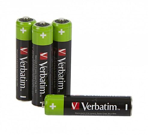 VERBATIM Nabíjecí baterie AAA Premium 4-Pack 950mAh HR03 - 49514