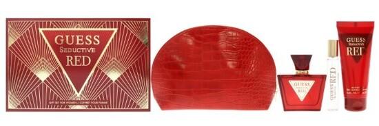 Guess Seductive Red - EDT 75 ml + EDT 15 ml + tělové mléko 100 ml + taštička