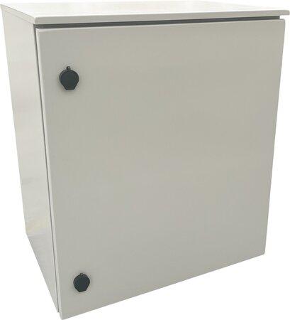 Rack Conexpro jednodílný venkovní rozvaděč 19" 12U/410mm, IP65 - RCO-12U-4G