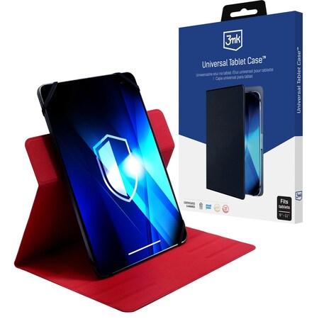 3mk Universal Tablet Case pro tablety 9-11", Red - 5903108598569