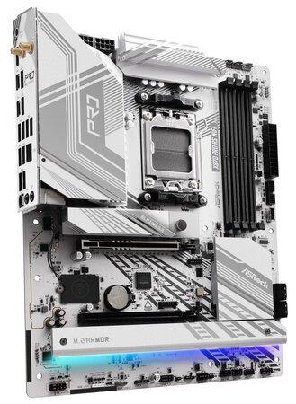 ASRock MB Sc AM5 X870 PRO RS WIFI, AMD X870, 4xDDR5, 1xHDMI, 2xThunderbolt, WI-FI - X870 PRO RS WIFI