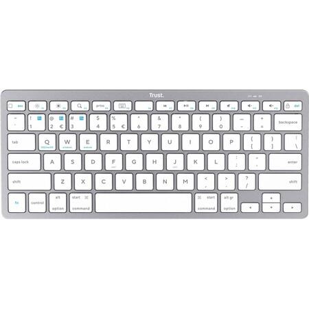 TRUST bezdrátová klávesnice BASICS Wireless Bluetooth keyboard CZ/SK - 25354