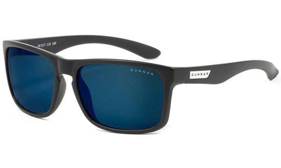 GUNNAR kancelářske/herní brýle  INTERCEPT ONYX sluneční skla BLF 90 NATURAL focus - INT-00111