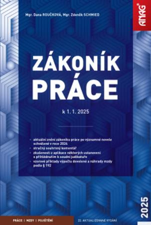 Zákoník práce po novele k 1. 1. 2025 - 9788075544148