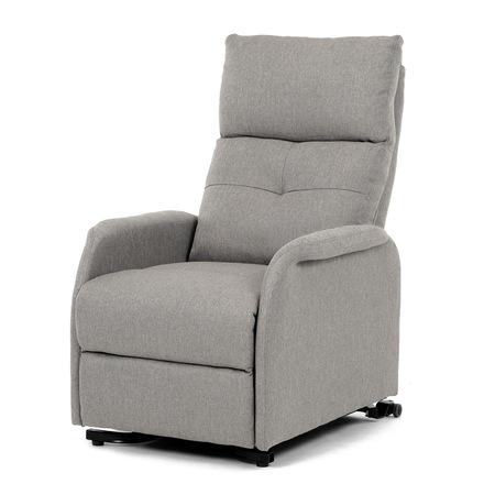 Autronic TV-5482 CRM2 Křeslo polohovací, eletrické, krémová látka. - TV-5482 CRM2