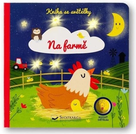 Kniha se světélky Na farmě - 9788025638354