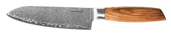 Nůž G21 Gourmet Damascus 17 cm, Santoku, rukojeť zebrawood - NB-P2699-SAN