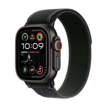 Apple Watch Ultra 2 LTE 49mm Titanium case with Trail Band Black M/L EU MX4V3 - MX4V3NFA