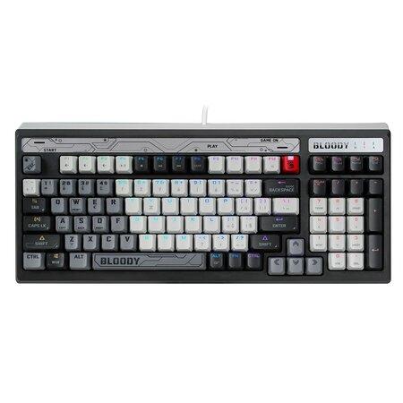 A4Tech Bloody B950, CZ/SK, Brown Switch, šedá - B950-WG