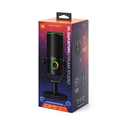 JBL Quantum Stream Studio Gaming Microphone Black EU - JBLQNTMSTRMBLK