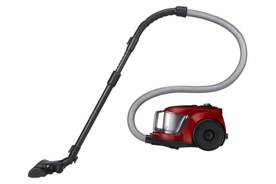 Samsung VCC45W0S3R/XSB bezsáčkový vysavač, 700 W, akční rádius
 9.2 m, červená - VCC45W0S3R/XSB